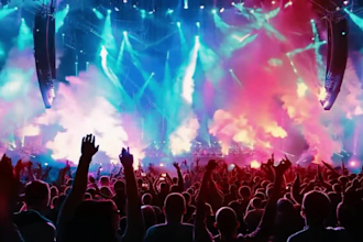 create a stunning ai animated music, ai generated music video for your song