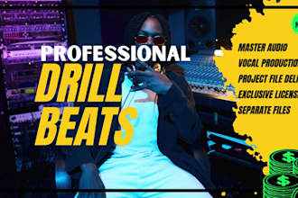 heavy 808s hard hitting drill beats pro quality