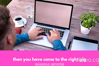 design responsive modern website with HTML, CSS, bootstrap 4