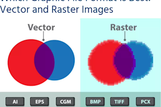 reshape  image on illustrator to vector tracing