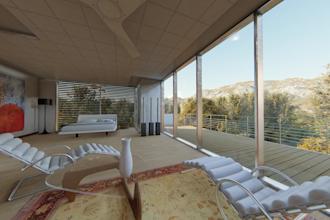 do kitchen, interior and exterior walk through