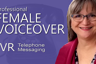 record a female voice phone message