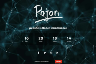 create wordpress coming soon page or under maintenance page