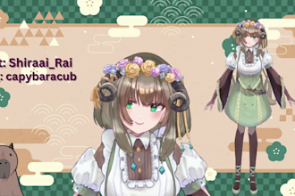 rig 2d vtuber models using live2d at premium tier