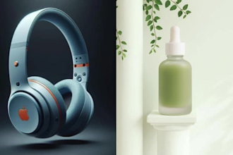 edit fix and create ai generated product photography for your brand with model