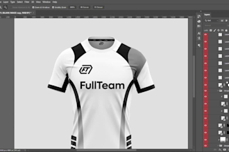design creative football shirts for your start up