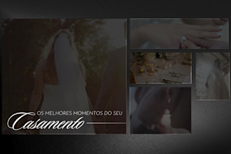 editar os vídeos do seu evento, viagem e momentos em família