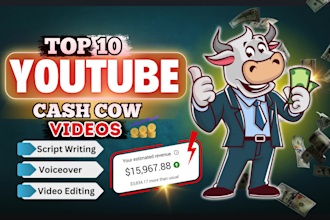 create automated cash cow , cash cow youtube, cash cow faceless