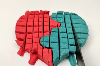 create relaxing,satisfying, asmr sand videos for youtube