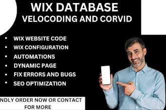 add wix velo wix corvid wix velo coding wix database wix interactive website