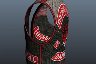 design custom biker vests for fivem gta 5
