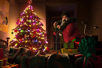 make amazing christmas greetings video in 3 hours