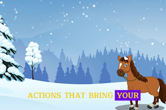 make a 2d cartoon animation video