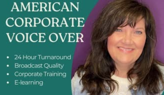 provide a professional corporate narration voice over