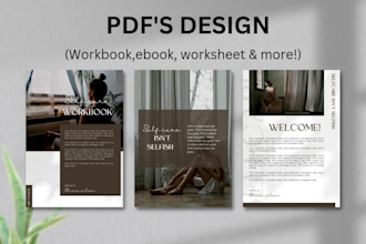 create ebooks workbook worksheet pdfs lead magnet layout