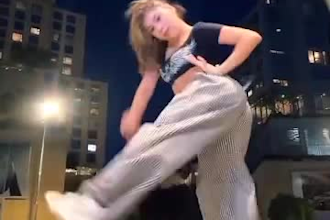 create fire and energetic tiktok dance video on your song
