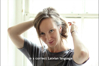 record high quality latvian female voice over