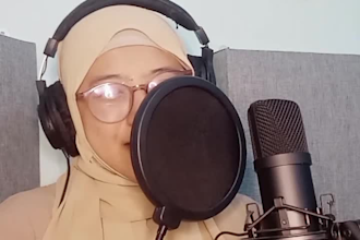 record a female voice in indonesian