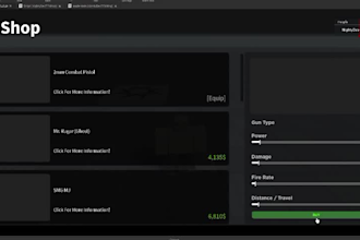 script any system, UI design for your roblox game as a professional scripter