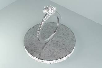 jewellery modelling, 4k rendering and 4k animation