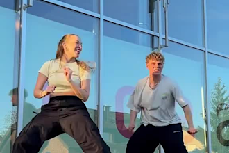 do hip hop dance, afro dance, shuffle dance, choreography, to your music