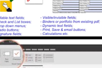 create professional fillable pdf form