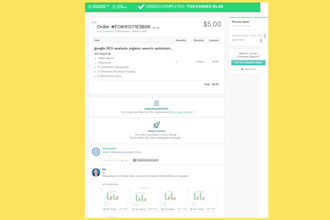 website SEO audit report optimization