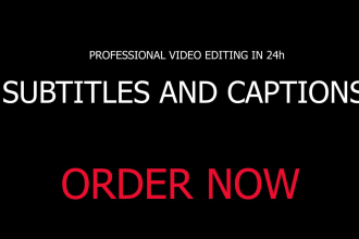 professionally add subtitles and captions to any social media video