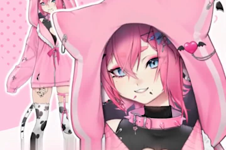 design live2d vtube anime vtuber model live2d vtuber model 2d vtuber rigging