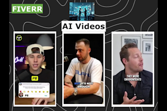 creat ai powered videos custom content with scripting, voiceover, and characters