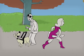 2d cartoon animation , 2d character , 2d animation video