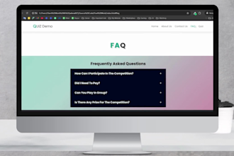 design a simple and clean business website