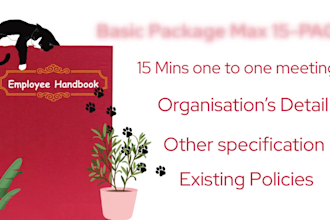 create employee handbook and HR policies for early startups
