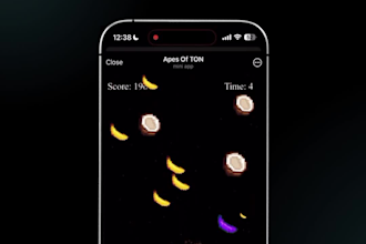 develop a custom telegram mini app with crypto features