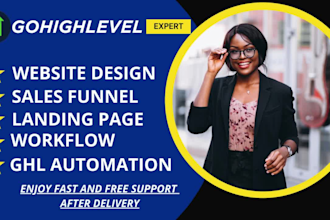gohighlevel sales funnel gohighlevel landing page gohighlevel website ghl expert