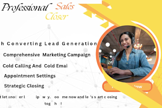 sales closer sales representative sales person sales agent b2b b2c d2c sales