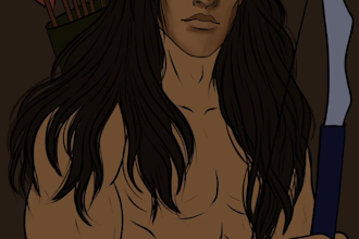 turn you or your character into a stylized illustration