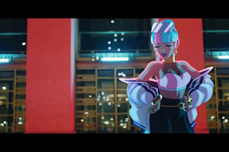 2d cartoon animation 2d fighting anime, 2d music video, meme video youtube intro