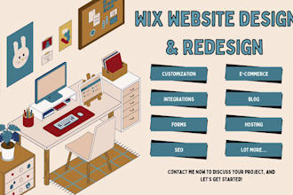 wix website design wix website redesign wix website design