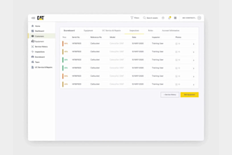 design a professional web app, dashboard or CRM in figma