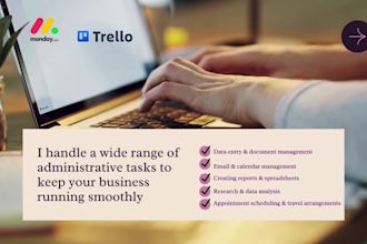 be your general virtual assistant for  your business