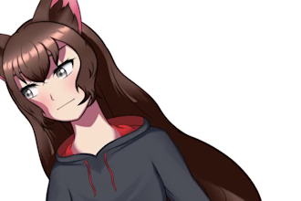 design live2d vtuber model, rig cute live2d vtuber character for vtube studio