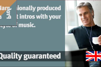 voice over your video or radio jingle