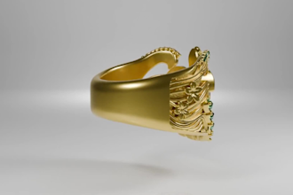 do jewelry modeling sculpted and cad for 3d printing