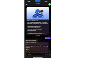 telegram trading bot, telegram crypto bot, python telegram bot,solana volume bot