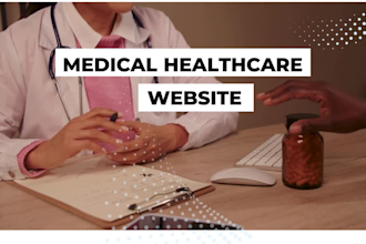 design medical, doctor, hospital, clinic, healthcare and dna testing website