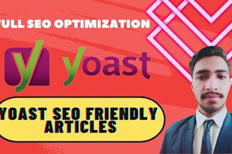 write yoast SEO friendly articles with full optimization
