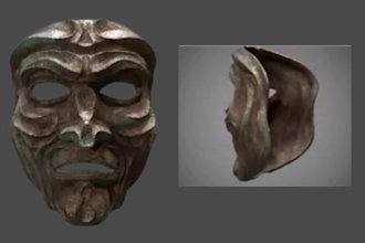 create a custom 3d mask model cosplay helmet 3d printing