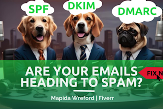 fix email deliverability, spam issues, setup gsuites, m365