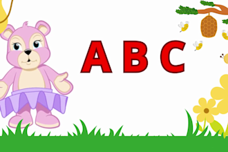 create engaging and colorful kids learning videos with 2d animation